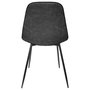 Home Deco Factory Silla Negra Colección Industriel