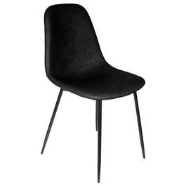 Home Deco Factory Silla Negra Colección Industriel