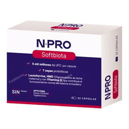 NPRO Softbiota 30 Cápsulas