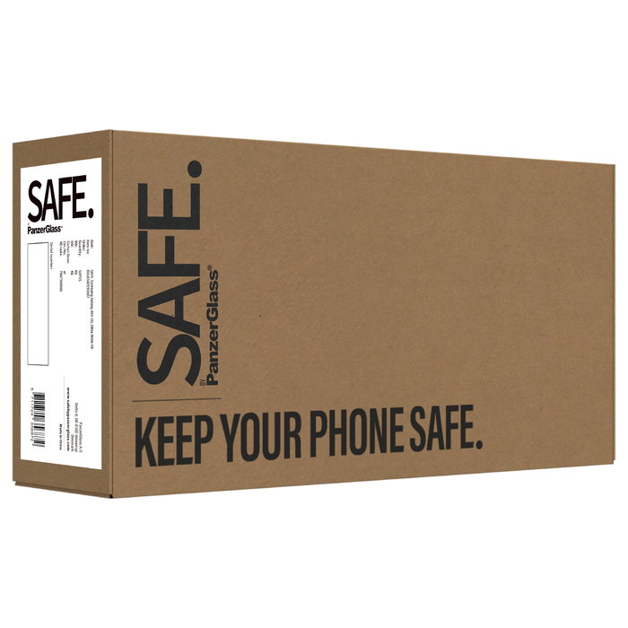 PanzerGlass SAFE. Protector de pantalla Ultra-Wide Fit para Samsung Galaxy A55 5G y A54 5G, Pack de 50 unidades