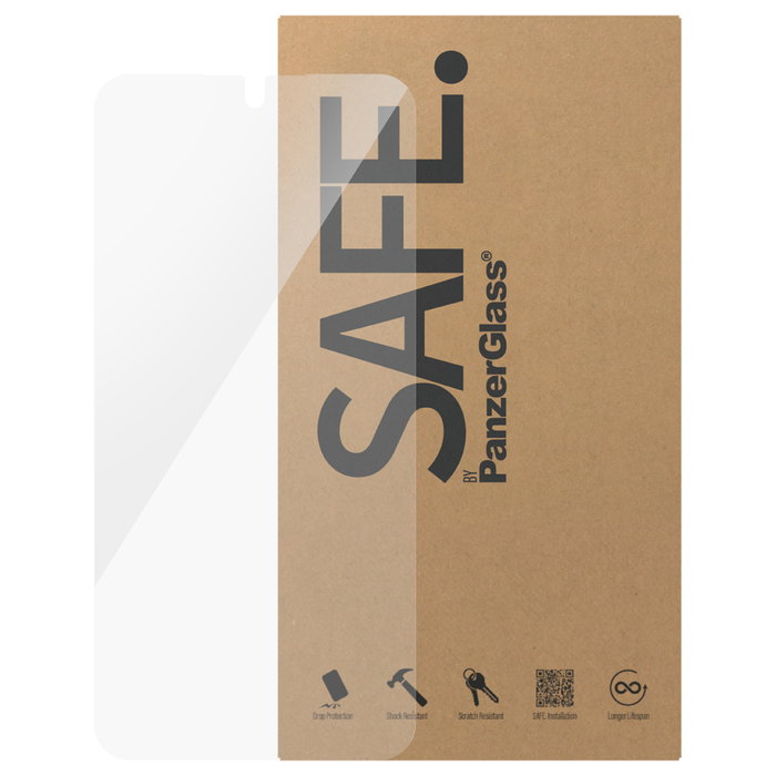 PanzerGlass SAFE. Protector de pantalla Ultra-Wide Fit para Samsung Galaxy A55 5G y A54 5G, Pack de 50 unidades