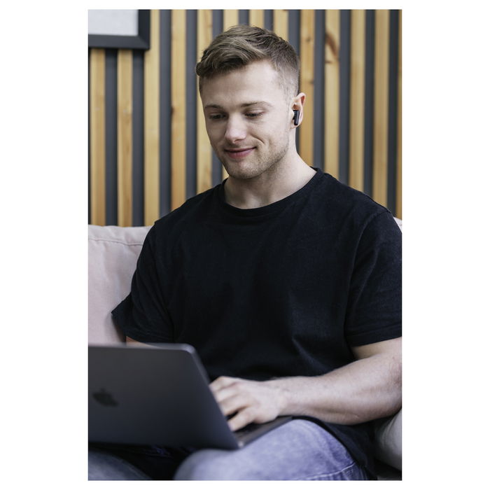 JVC HA-A3T-B-U Auriculares TWS In Ear Negro con 22h de Batería y Carga Rápida