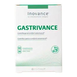 INOVANCE Gastrivance 60 60 Comp - Complemento Alimenticio para el Confort Digestivo con Regaliz, Jengibre y Calcio