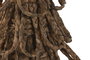 DKD Home Decor Figura Navidad Alpina Natural 20 x 40 x 20 cm (2 Unidades)