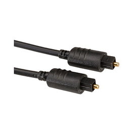 VALUE Cable Toslink 10m Macho a Macho Negro