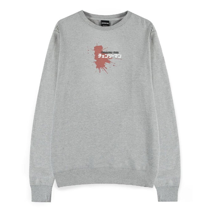 Chainsaw Man sudadera Power Grey Melange talla XXL