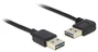 DeLOCK Cable USB 2.0 A a A de 1 m con conector de 90°