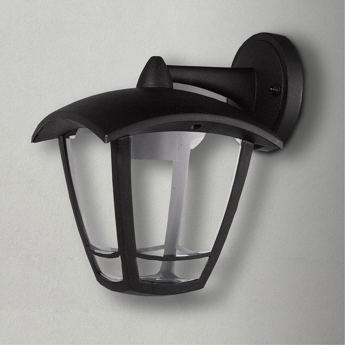 GSC Evolution Farol de jardín Serie Barli brazo arriba E27 Negro GSC Evolution Farol de jardín Serie Barli brazo arriba E27 Negro