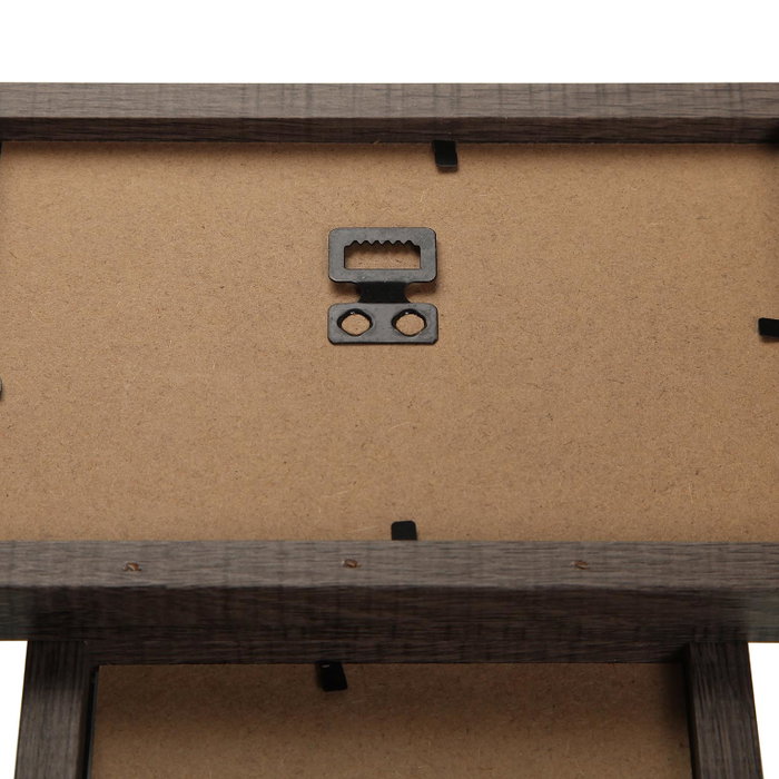 Versa Portafotos múltiple 9 ventanas 3x36.5x51 cm madera MDF (2 Unidades)