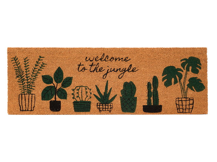 Giftdecor Felpudo Jungla 40 cm x 120 cm (Set de 6)