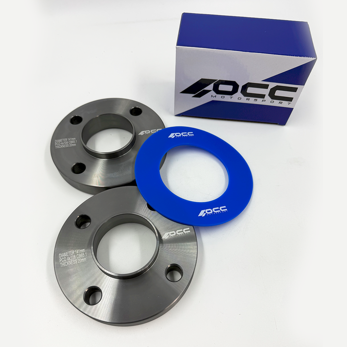 Occ Motorsport Separadores de Rueda 20mm PCD 4x108 Centraje 65,1mm