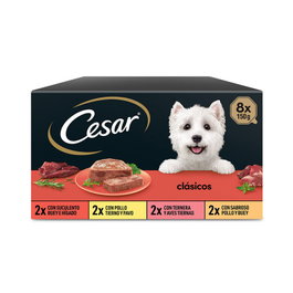 Cesar Clásicos Multipack Caja 3x8x150g