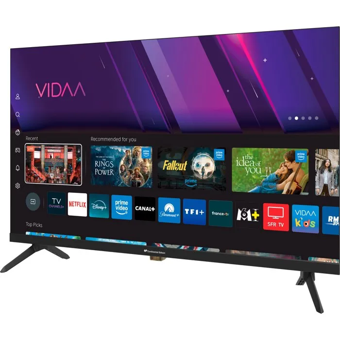 Continental Edison Televisor LED HD 32 pulgadas (80 cm) Negro - 3 HDMI 2 USB CELED32SVHD26B7 Continental Edison Televisor LED HD 32 pulgadas (80 cm) Negro - 3 HDMI 2 USB CELED32SVHD26B7