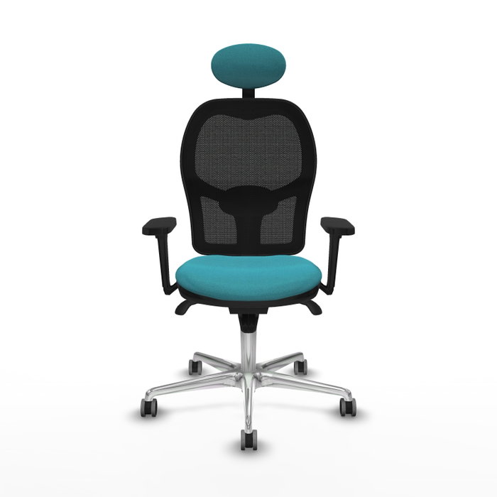 PIQUERAS Y CRESPO Silla de oficina Jorquera Turquesa y Negro PIQUERAS Y CRESPO Silla de oficina Jorquera Turquesa y Negro