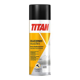 Titan Pintura Antihumedad Blanca Mate Spray 500 ml Bloquea Manchas