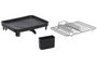 DKD Home Decor Escurreplatos de Metal y PP con Desagüe, Negro