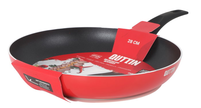 Quttin Sartén Roja Soft T.Infinity 28 cm (6 Unidades)