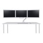 Ergotron 98-009-216 HX Triple Monitor Bow Kit Blanco, Soporte de Pared para 3 Pantallas de hasta 24", 4,6 kg