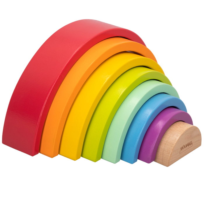 WOOMAX Juego Arcoíris Madera 8 WOOMAX Juego Arcoíris Madera 8