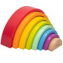 WOOMAX Juego Arcoíris Madera 8