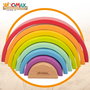WOOMAX Juego Arcoíris Madera 8