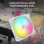 Corsair RS140 ARGB Ventilador de Caja 140 mm Blanco