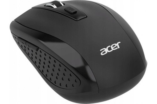 Acer MX202 Ratón Inalámbrico Ambidextro Óptico Negro