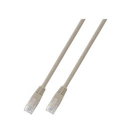 EFB Elektronik Cable de red Cat6 U/UTP de 10m, Gris