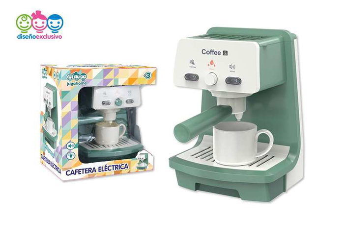 Jugatoys - jugahome Cafetera Eléctrica con taza Jugatoys - jugahome Cafetera Eléctrica con taza