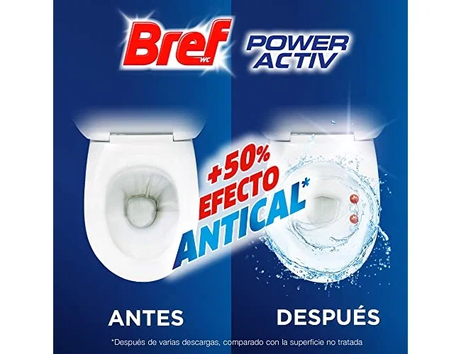 Bref WC Poder Activo Hawaii Desinfectante y Ambientador Blister de 2 Unidades