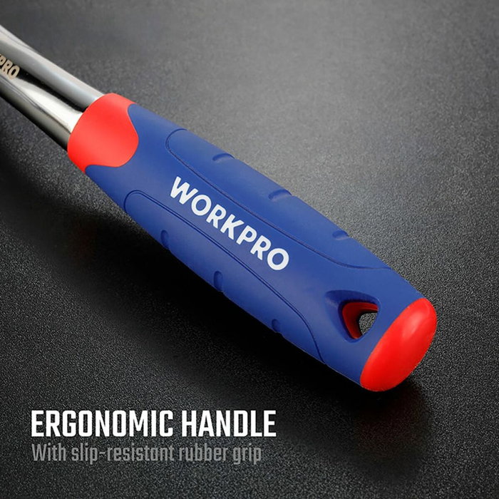 Workpro Llave de carraca 3/8 pulg. doble accionamiento Workpro Llave de carraca 3/8 pulg. doble accionamiento