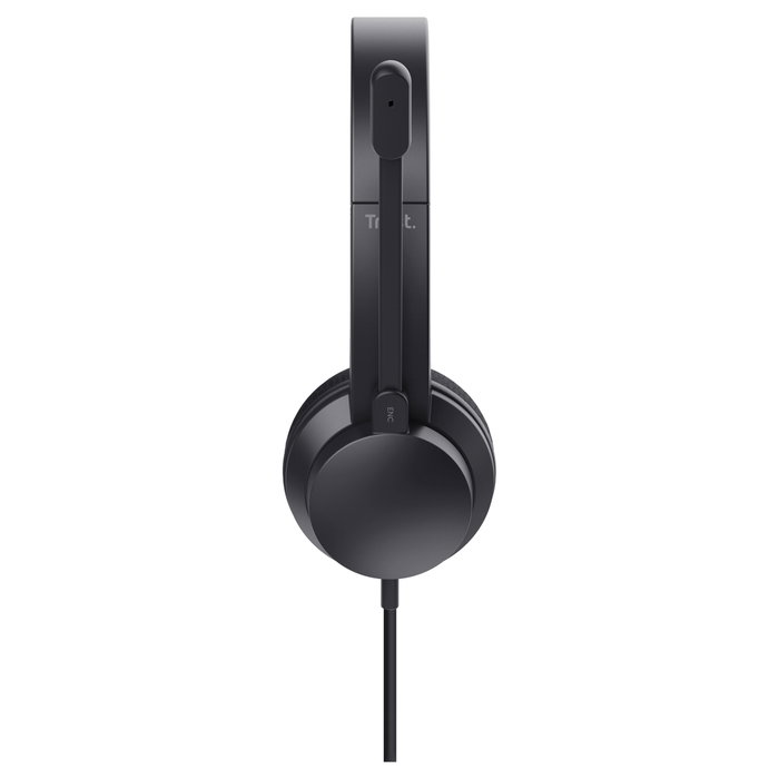 Trust Ayda Auriculares USB con Micrófono ENC Negro