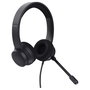 Trust Ayda Auriculares USB con Micrófono ENC Negro