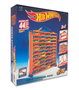 Hot Wheels Maletín Portacoches 3 en 1 Guarda 44 Coches con Rampas y Loop 30x27x6 cm