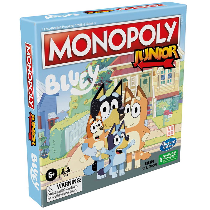 Monopoly Junior Bluey Edition de Hasbro Gaming