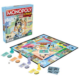 Monopoly Junior Bluey Edition de Hasbro Gaming