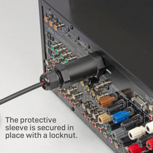 LINDY Cable HDMI 2.1 50 m 48 Gbit/s 4K/8K 120 Hz, Conectores HDMI Tipo A Macho Chapados en Oro, Negro, Referencia 38531