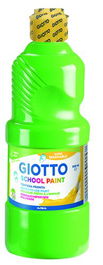 Giotto Témpera Escolar Lavable Verde Esmeralda Botella 500 mL