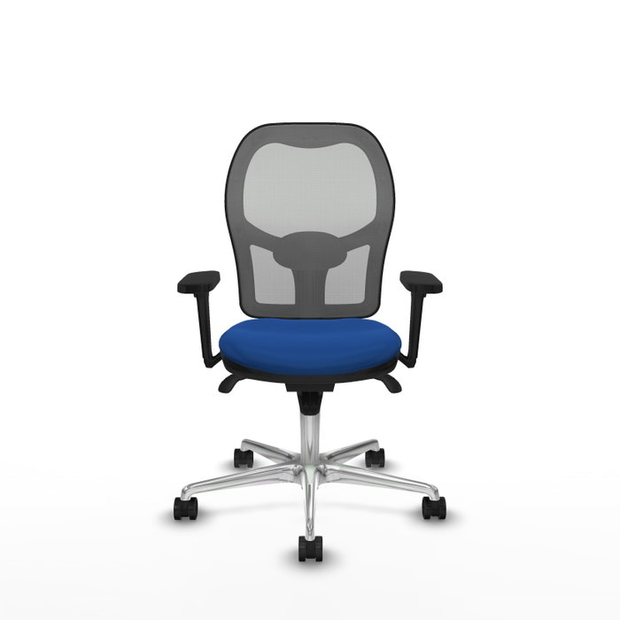 PIQUERAS Y CRESPO Silla de oficina Jorquera Azul y Gris