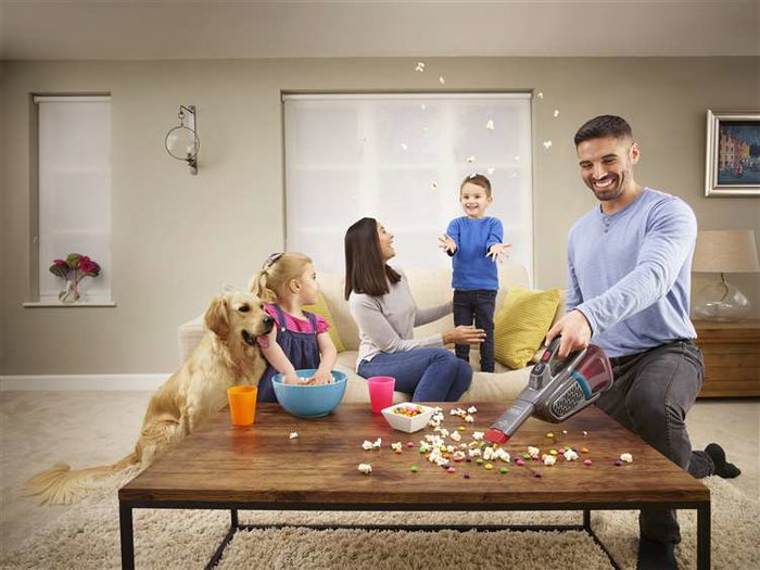 Black+Decker BHHV-315-J Recogetetodo Dustbuster Ciclónico Inalámbrico Litio 12V