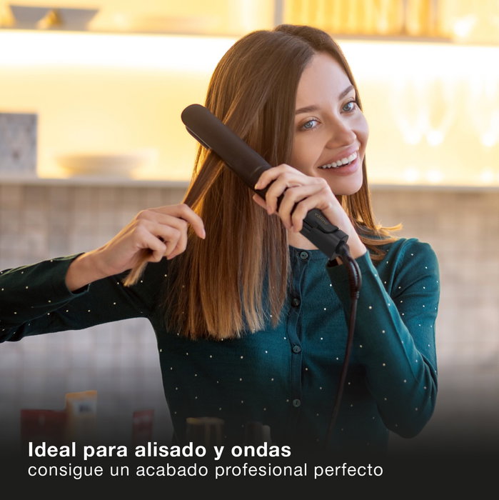 Väline Plancha de pelo Sinkut cerámica 52W Gris y Dorado