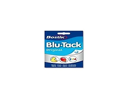 Bostik Blu Tack Original Masilla Adhesiva Azul 45g (Set de 12)