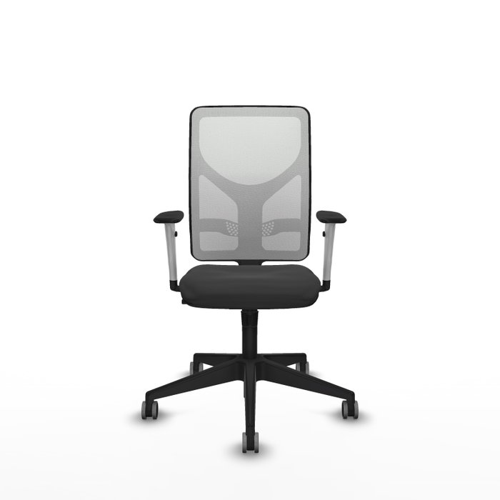 PIQUERAS Y CRESPO Silla de oficina Motilla con mecanismo Sincro, Gris oscuro y Blanco PIQUERAS Y CRESPO Silla de oficina Motilla con mecanismo Sincro, Gris oscuro y Blanco