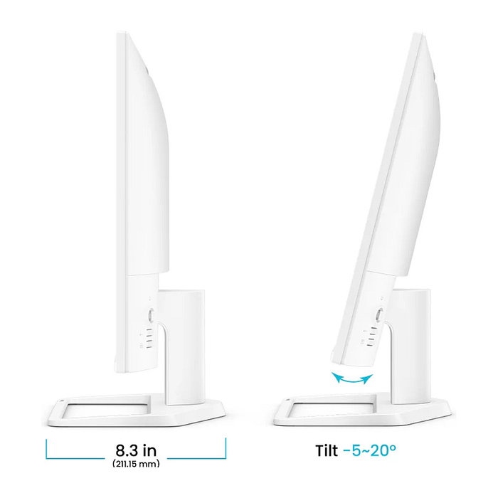 BenQ EW270Q Monitor IPS de 27 Pulgadas (68.6 cm) 2K QHD 2560x1440, 1 ms, 200 Hz, HDR, Altavoces 2x10W, USB-C 65W, HDMI, DisplayPort, Color Blanco