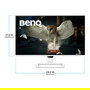 BenQ EW270Q Monitor IPS de 27 Pulgadas (68.6 cm) 2K QHD 2560x1440, 1 ms, 200 Hz, HDR, Altavoces 2x10W, USB-C 65W, HDMI, DisplayPort, Color Blanco