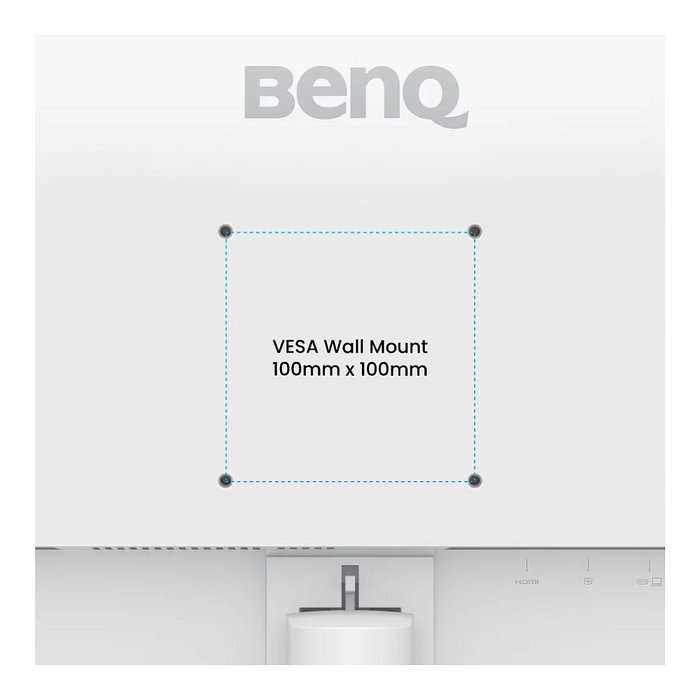 BenQ EW270Q Monitor IPS de 27 Pulgadas (68.6 cm) 2K QHD 2560x1440, 1 ms, 200 Hz, HDR, Altavoces 2x10W, USB-C 65W, HDMI, DisplayPort, Color Blanco