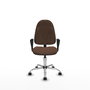 PIQUERAS Y CRESPO Silla de oficina Algarra, Tela Marrón oscuro