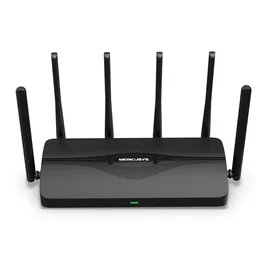 Mercusys MR47BE Router Wi-Fi 7 Tribanda (2.4/5/6 GHz) Negro, Hasta 9300 Mbps, 2.5 Gigabit Ethernet, 3 Puertos LAN, Router de Sobremesa