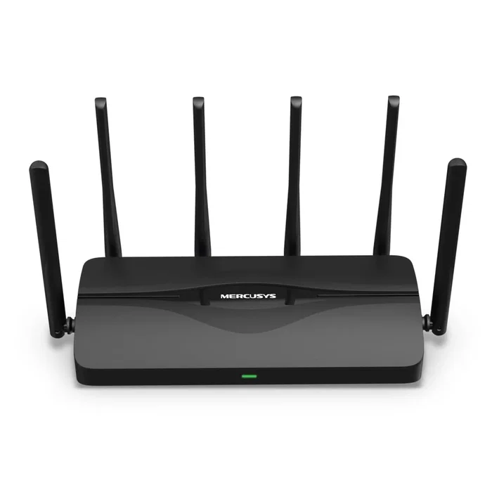 Mercusys MR47BE Router Wi-Fi 7 Tribanda (2.4/5/6 GHz) Negro, Hasta 9300 Mbps, 2.5 Gigabit Ethernet, 3 Puertos LAN, Router de Sobremesa