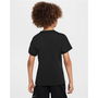 Camiseta de Manga Corta Infantil Nike Nkb Futura Block Negro M